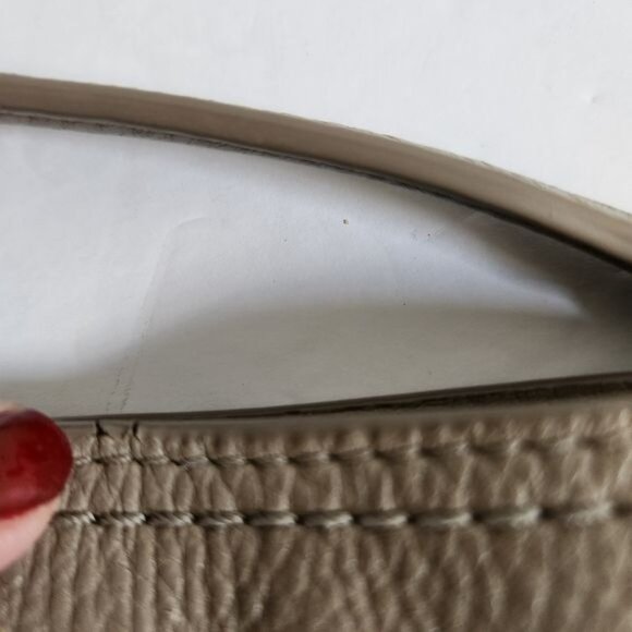 Tory Burch Britten Nude/ grey bag - Picture 8 of 16